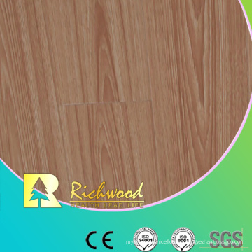 Piso laminado Groove U Groove de 12,3 mm comercial